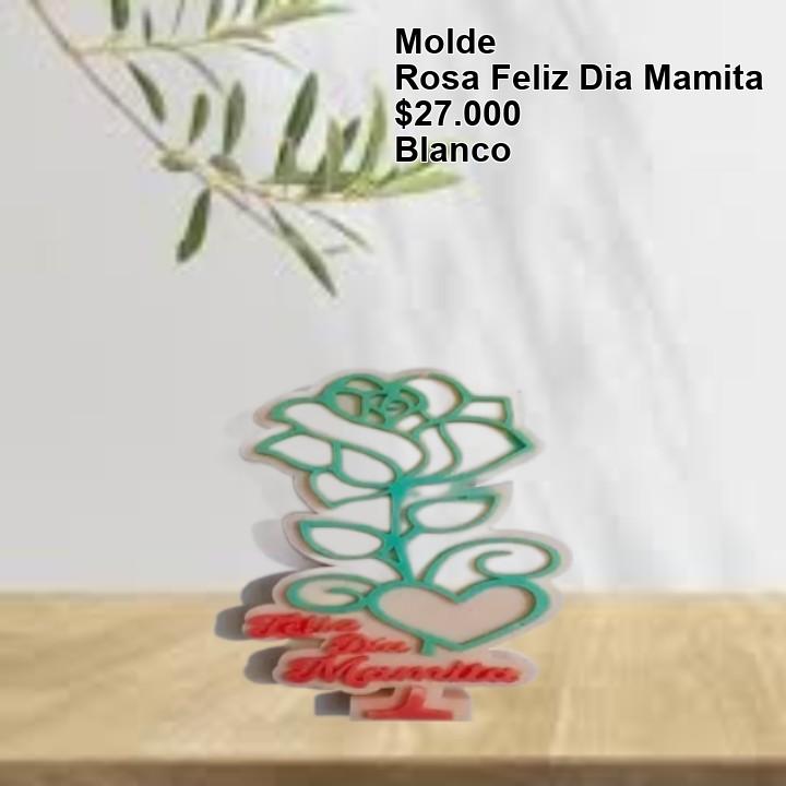 Rosa Feliz dia mamita